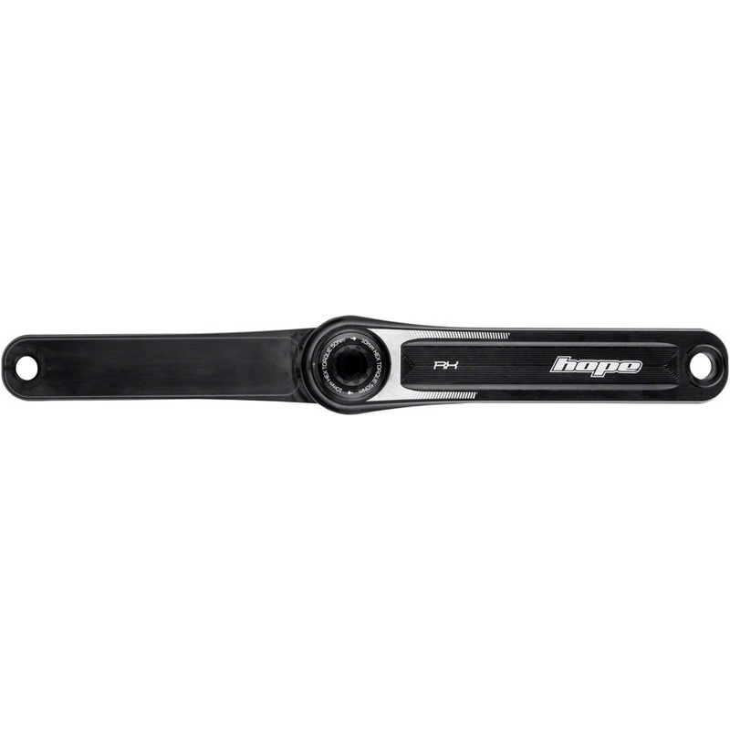 Hope RX Wide Crankset – 172.5mm, 30mm Spindle, Hope Direct Mount, Road Wide, Black