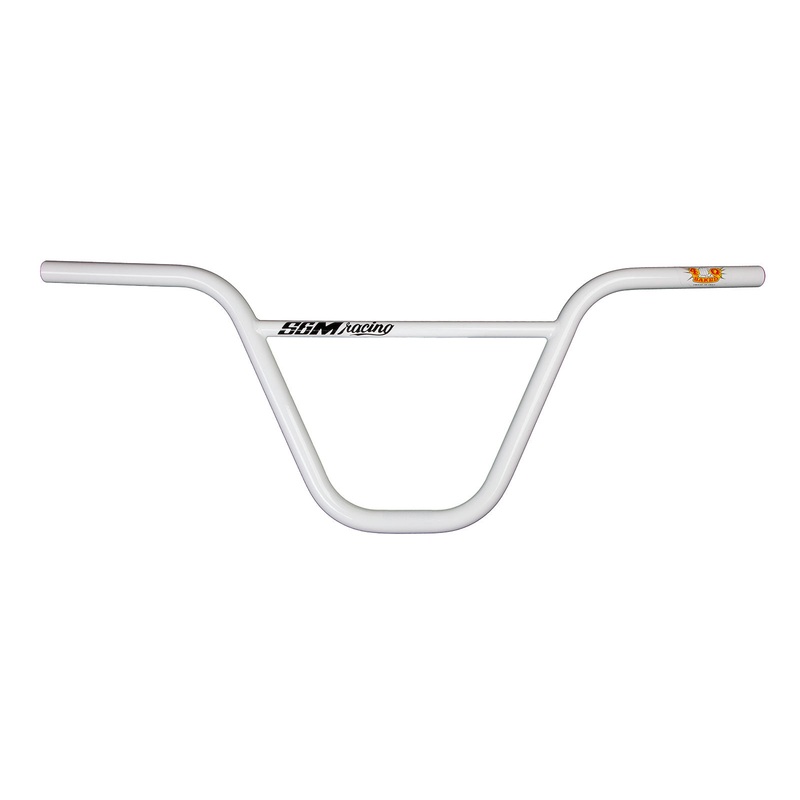 S&M 10″ RACE XLT HANDLEBAR WHITE
