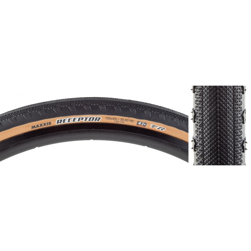Tire Max Receptor 700X40 Black Fold/120 Exo/Tr/Dtw
