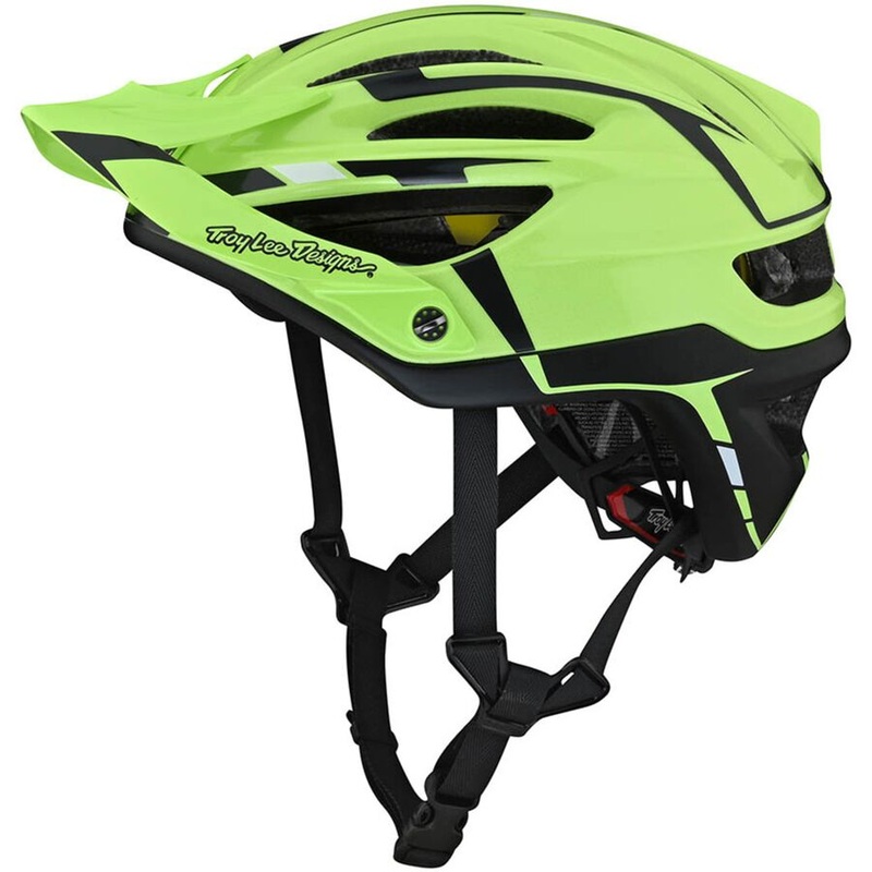 Troy Lee Designs A2 MIPS Helmet – Sliver Green / Grey