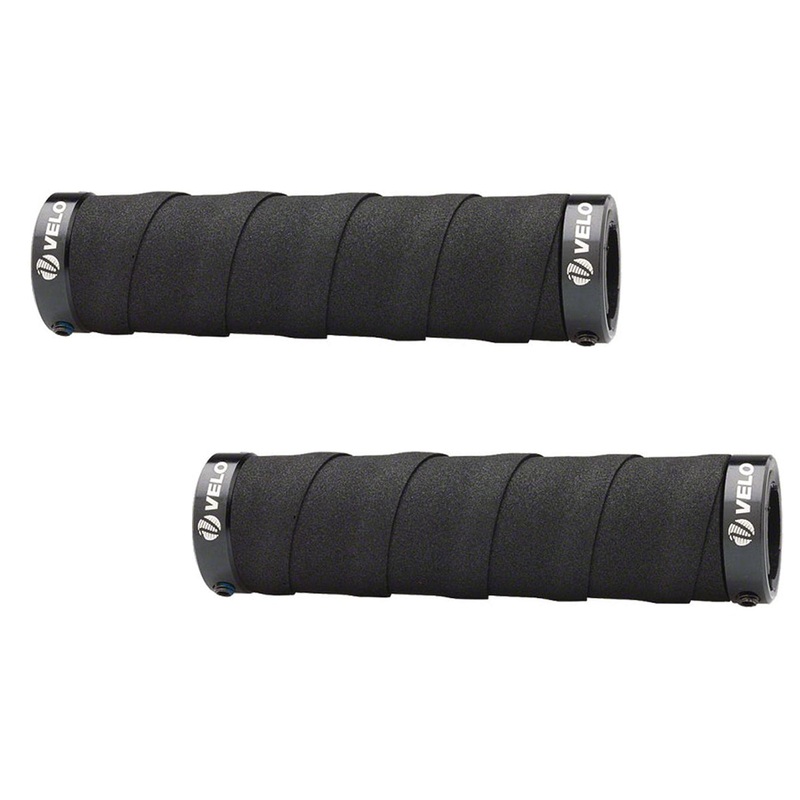 Velo Attune Lock On Grips – Black