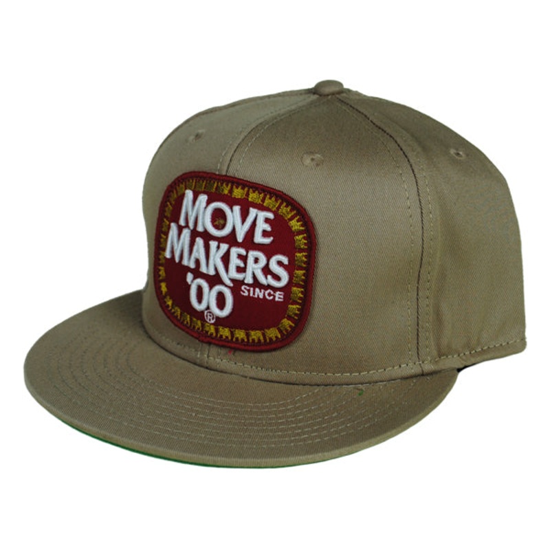 Animal Forty Snapback Hat-Tan