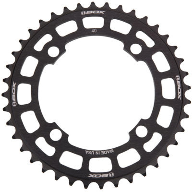 Box Two Bmx Chainring 41T 104 6061 Alloy,4 Bolt,Black Two Bmx Chainring Box Chainrings