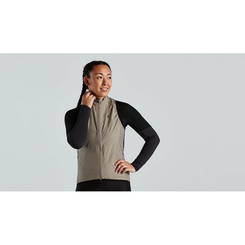 Specialized race-series wind gilet wmn taupe xxl