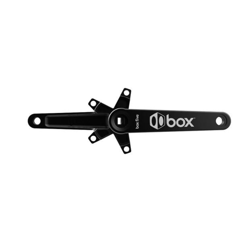 BOX FIVE SQUARE TAPERED CRANKSET BLACK