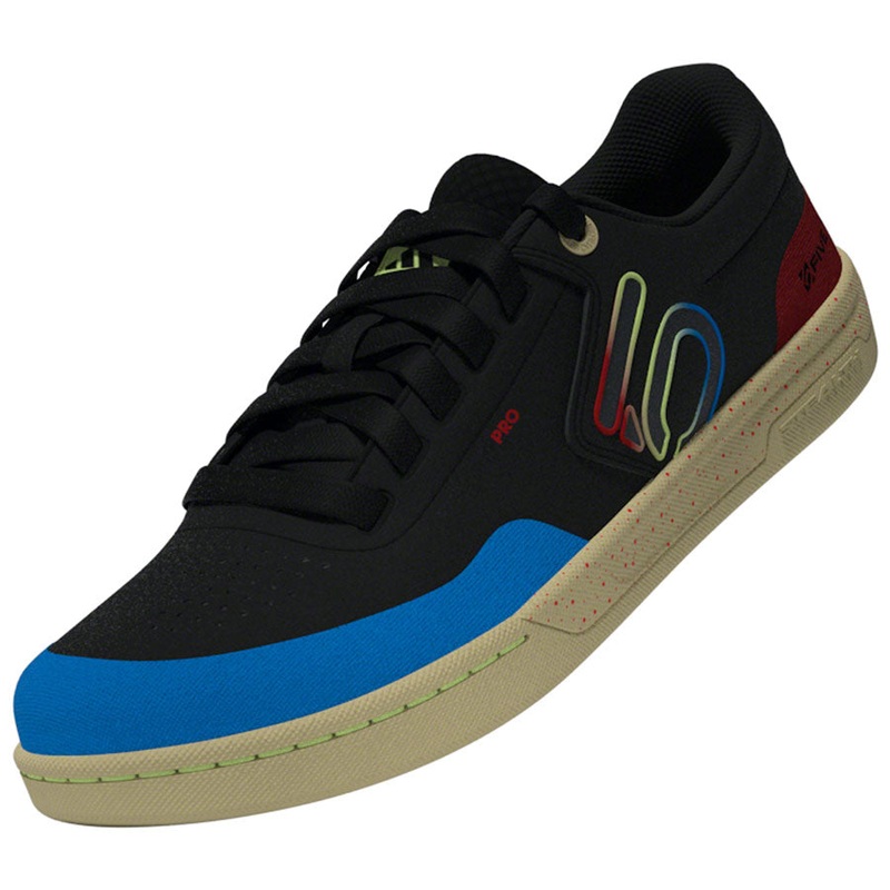 Five Ten Freerider Pro Flat Shoes – Mens Core Black/Carbon/Pulse Lime 11.5