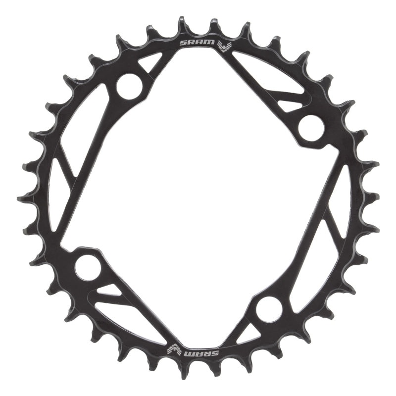 SRAM Eagle T-Type Chainring – 34t 12-Speed 104 BCD Steel Black