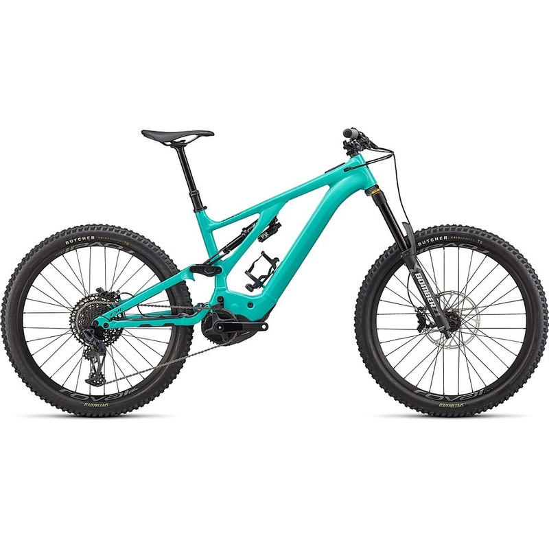 2022 Specialized kenevo comp 6fattie bike gloss lagoon blue / black s2