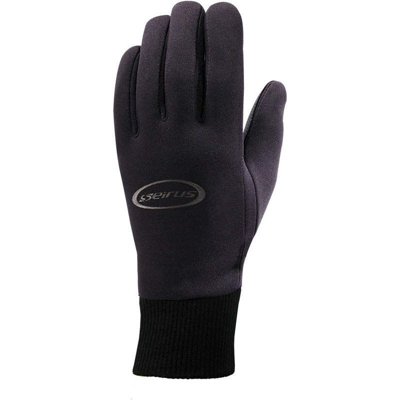 Seirus All Weather Soft Shell Gloves  Weather-Resistant, Abrasion-Resistant Cycling and Outdoor Gloves for Men & Women in Various Sizes