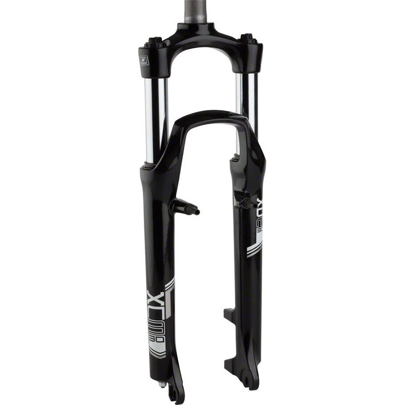 SR Suntour XCM Suspension Fork – 26 1-1/8 Threaded Steerer 100mm Rim and Disc Black