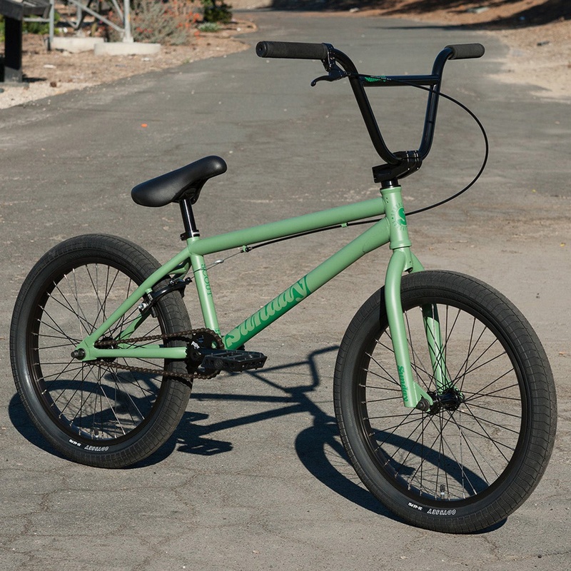 Sunday Scout 20.75″TT BMX Freestyle Bike-Matte Sage Green