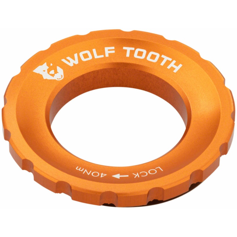 Wolf Tooth Wolf Tooth CenterLock Lockring – Orange
