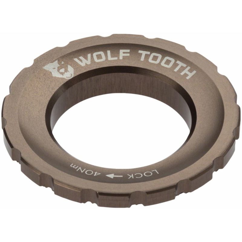 Wolf Tooth Wolf Tooth CenterLock Rotor Lockring – Espresso