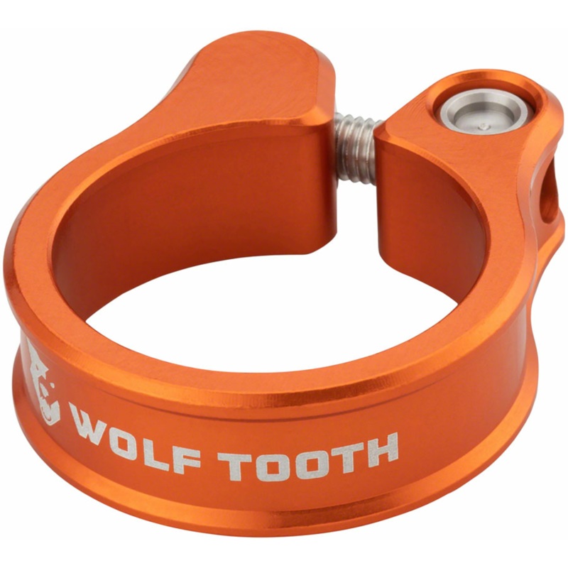 Wolf Tooth Wolf Tooth Seatpost Clamp 31.8mm Orange