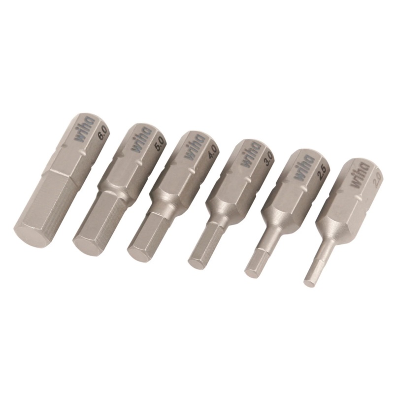 Wiha Tool Hex Insert Bit Set