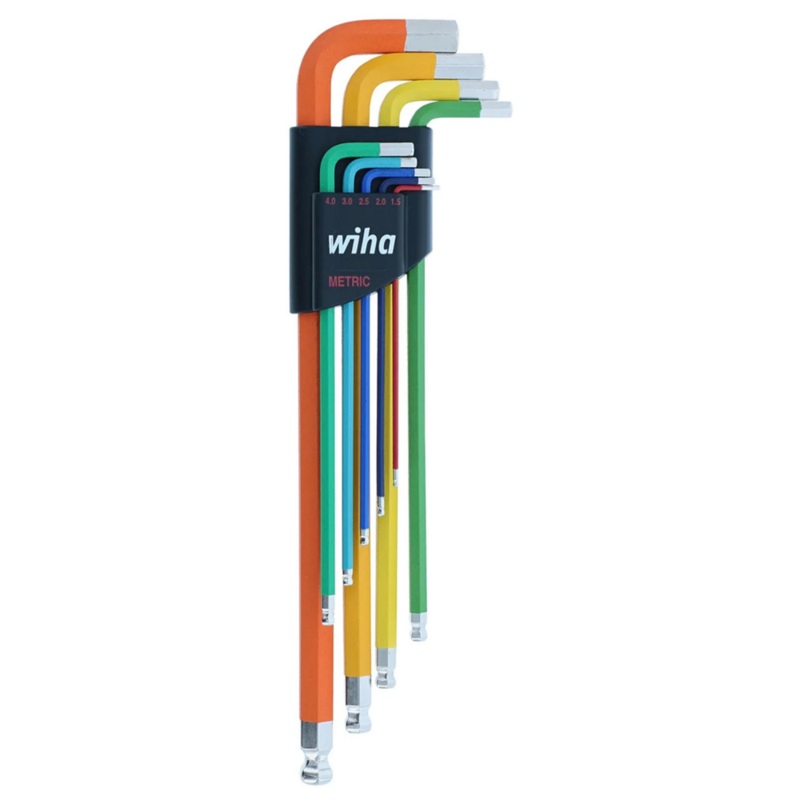Wiha Tool Metric Ball End Color Coded Hex L-Key