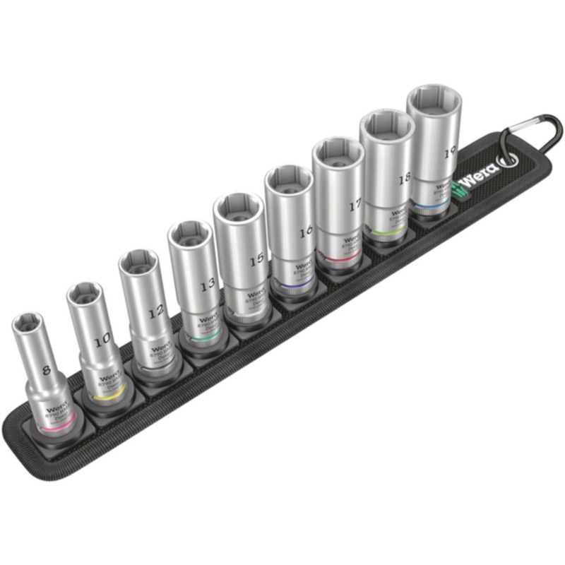 Wera Belt B Deep 1 Zyklop Bit Socket Set