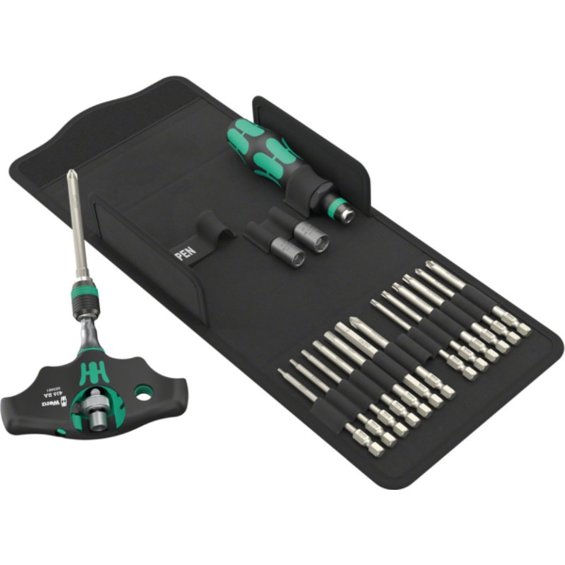 Wera Kraftform Kompakt 400 Screwdriver & Bit Set
