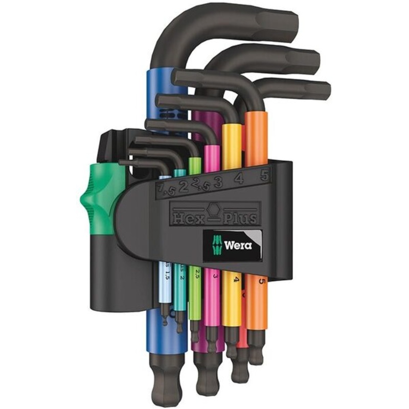 Wera 950 SPKS Short Hex Wrench Set