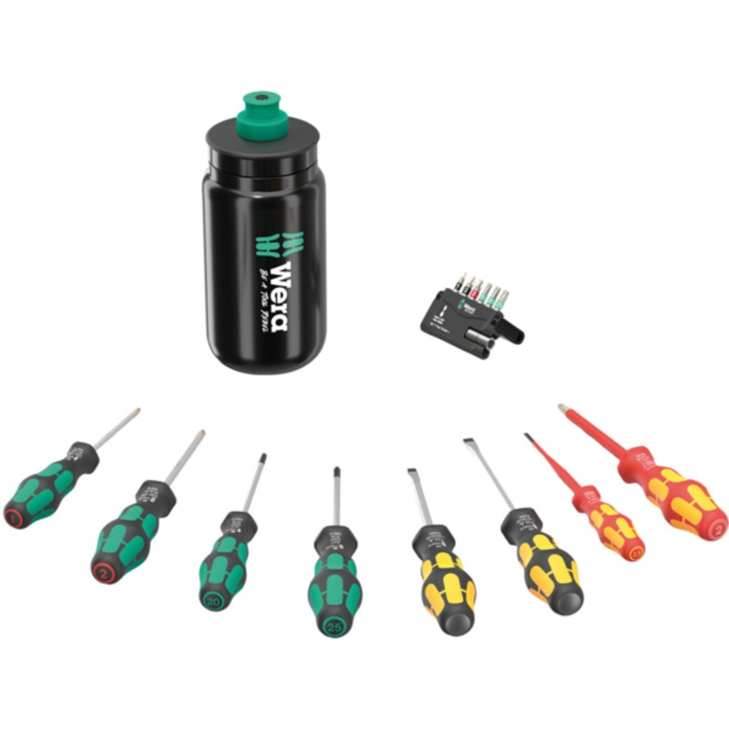Wera 9540 Kraftform XL Bottle Tool Set