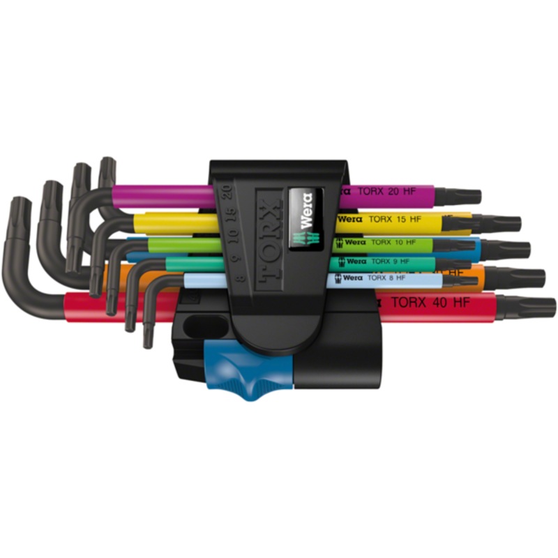 Wera 967/9 TX HF L-Key Torx Wrench Set