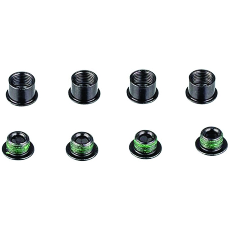 TruVativ Chainring Bolt Kit – 4 Arm Single with Aluminum Guard