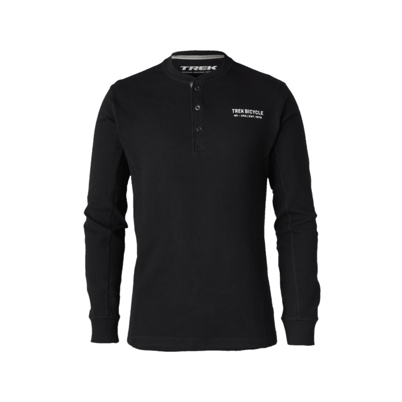 Trek Bicycle Unisex Long Sleeve Henley